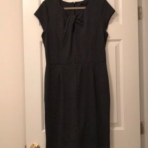 Banana Republic knit jersey keyhole dress